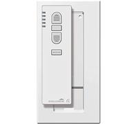 Schellenberg 20016 Emisor de mano por radio de 5 canales con soporte de pared, blanco