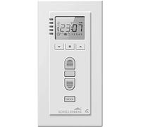 Schellenberg Temporizador de radio 20032 Premium Blanco 5 canales hasta 25 productos