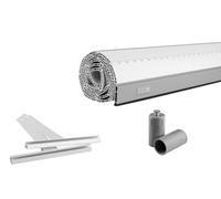 Schellenberg 20090 Juego de blindaje para persiana Enrollable Mini, 100 x 120 cm, Blanco