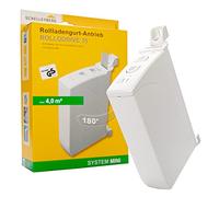 Schellenberg 22735 Enrollador de cinta eléctrico Rollodrive 35, motor para persianas, hasta 4 m² de superficie, 14 mm de ancho