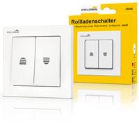 Schellenberg 25006 Interruptor de persiana con función de enclavamiento, empotrado, blanco