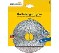 Schellenberg 31202 Arnés para persiana enrollable Maxi 23 mm, 12 m, gris