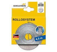 Schellenberg 34402 Cinta de persiana enrollable 23mm, 4,5m, gris