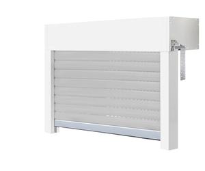 Schellenberg 39050 - Juego de persianas enrollables para ventana, sistema de persiana enrollable, PVC, 90 x 60 cm, color blanco/gris, se puede acortar en altura, ancho, incluye aislamiento EPS y