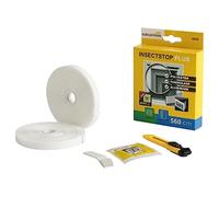 Schellenberg 50029 Cinta de fijación PLUS para malla de fibra de vidrio y aluminio, blanco, 5,6 m