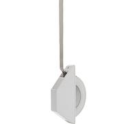 Schellenberg 50500 Medio enrollador en entrada Mini con cinta, distancia de agujeros 135mm, 5m, blanco