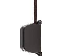 Schellenberg 50508 Enrollador atornillado Mini con Cinta, para Montaje en Pared, Color marrón