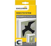 Schellenberg 50777 Mosquitera reparación de Cinta Adhesiva, Negro, 98 x 175 mm