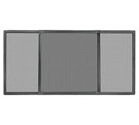 Schellenberg 50811 Protección antiinsectos corredera para Ventanas con persianas 50 x 75-142 cm, antracita, 142 x 50 cm