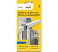 Schellenberg 50843 Persianas encajables con protección anti insectos, set de puerta doble