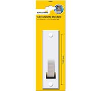 Schellenberg 53003 Placa de cubierta Gurtwicklerblende Distancia del orificio 16 cm Cubierta para Gurtwickler para bobina de entrada, 16.0 cm, Blanco
