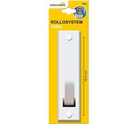 Schellenberg 53602 Placa de Cubierta, Blanco, Distancia entre agujeros 18,5 cm
