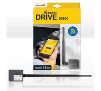 Schellenberg 60990 mando a distancia para puertas de garaje universal con smartphone, LED