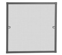 Schellenberg 70031 Mosquitera ventana PLUS con marco de aluminio, antracita, 100 x 120 cm