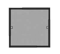 Schellenberg 70081 Mosquitera ventana TELESCOPE, marco extensible de aluminio, antracita, 140 x 150 cm