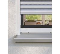 Schellenberg 70103 Juego de unión de esquinas PREMIUM, pieza de recambio para marcos de mosquitera, antracita
