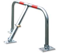 Schellenberg 73115 barrera de aparcamiento abatible manualmente para parking, incl. 1 candado y 2 llaves