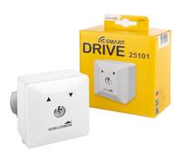 Schellenberg Interruptor con Llave para Instalación en Pared, Blanco