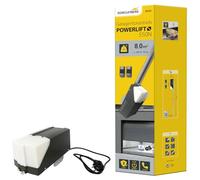 Schellenberg Motor para puertas de garaje Powerlift 550 N, Superficie máxima de la puerta 8 m², fuerza de tracción 550 N, Incluye 2 transmisores manuales de 4 canales de 433,92 MHz, 60301