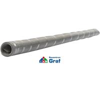 Schellenberg Robusto Tejido de Aluminio Fliegengitter-Rolle, 100x250cm /#