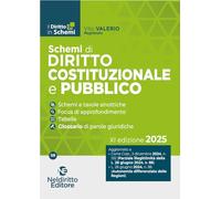 Schemi di diritto costituzionale e pubblico 2025 (Il diritto in schemi)