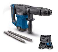 Scheppach AB1500x Concrete Hammer | 20J Impact Force | 1300W Power | SDS-Max | 4100 BPM | 6kg Light | Includes Pointed and Flat Chisel and Case