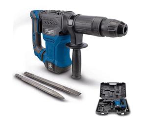 Scheppach AB1500x Concrete Hammer | 20J Impact Force | 1300W Power | SDS-Max | 4100 BPM | 6kg Light | Includes Pointed and Flat Chisel and Case