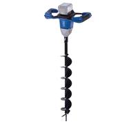 Scheppach BC-EB100-X Brushless - Broca de tierra inalámbrica (velocidad de 125 rpm, broca de 100 mm de diámetro, longitud de la broca de 800 mm, 3 modos de funcionamiento diferentes, serie IXES de 20