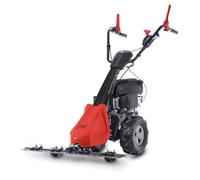 Scheppach Cortacésped de Barra de Corte BMS196-88 - Motosegadora | Motor 4T 5,7 CV - 4,2 kW - Ancho de corte 88 cm - Altura de corte 30 - 60 mm - Arrancador de cable - Jardines de 3000 m²