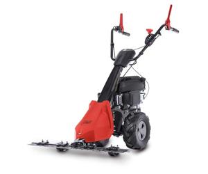 Scheppach Cortacésped de Barra de Corte BMS196-88 - Motosegadora | Motor 4T 5,7 CV - 4,2 kW - Ancho de corte 88 cm - Altura de corte 30 - 60 mm - Arrancador de cable - Jardines de 3000 m²