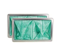 Scheppach Filtro de aire interior, 2 unidades, filtro de repuesto para purificador de aire Scheppach HDA-14, contra la contaminación del aire