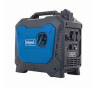 Scheppach Generador de energería SG2500 2000w marca | Inversor para electrónica sensible, conexiones 2 x 230 V y 1 puerto USB-A, USB-C, generador de corriente de emergencia