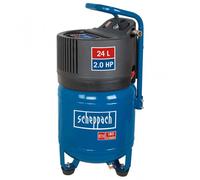 Compresor de aire vertical HC24V 2HP 24L Sin aceite SCHEPPACH