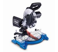 Scheppach HM210L - Sierra ingletadora de corte cruzado | Hoja de 210 mm | Motor de 1500 W | Bisel de 45° de corte cruzado de 120 mm | Guía láser y bloqueo rápido | Hoja TCT 24T para madera y bricolaje