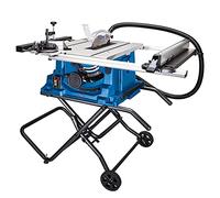 Scheppach HS115 - Sierra sobre mesa - 2000 W - Hoja Ø 255 mm - Velocidad 7000 min-1 - Altura de corte 83 mm - Soporte incluido