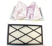 Scheppach Juego de filtros de aire 1 filtro para interior 1 filtro para exterior para purificador de aire HDA14 filtro de repuesto para purificador de aire Scheppach contra la contaminación del aire