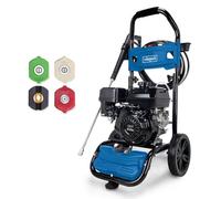 Scheppach Limpiador de Alta Presión Térmica HCP5000-4,3 KW - Motor de Gasolina 4 Tiempos 5,9 CV - Presión 241 Bar - Flujo 570 l/h - Arrancador de Cable - Accesorios Incluidos