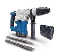 Scheppach - Perforadora DH1600MAX | 1600W | Fuerza de impacto - 10 Joules | 3800 Golps/min | Control de vibración | Mandril SDS Max | Estuche práctico | Viene con cincel plano y cincel afilado