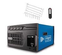 Scheppach Purificador de aire HDA-14 | 740 m³/h de capacidad | 3 niveles de filtración hasta 1 μm | Control remoto & Suspensión de pared | Para taller de hasta 400m²