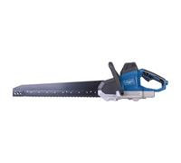 Scheppach Sierra eléctrica universal AZE430 con cable de 4 m, potencia de 1500 W, longitud de corte 430 mm, carrera de 40 mm, con función de parada rápida y adaptador de aspiración, para ladrillo