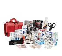 Scherber IFAK - Kit de trauma de emergencia para vehículos, más de 95 suministros y equipos médicos, torniquete NAR y máscara de RCP, bolsa Molle totalmente almacenada para automóvil, hogar y primeros