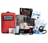 Scherber Kit de control de sangrado para acceso público, equipo de trauma, suministros de primeros auxilios y kit de torniquete NAR para heridas de bala y sangrado, profesional médico y rescate de
