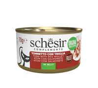 Schesir Adult Atún con Salmonete en Gelatina Lata para Gatos 70 gr