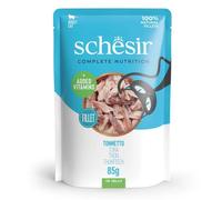 Schesir Adult Filetes de Atún en Gelatina Sobre para Gatos 85 gr