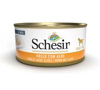 Schesir Adult Pollo con Aloe en Gelatina Lata para Perros 150 gr