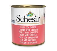 Schesir Adult Pollo con Zanahorias en Gelatina Lata para Perros 285 gr