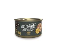 Schesir After Dark, Filetes de Pollo, Comida Húmeda Completa para Gatos (12 latas x 80g)