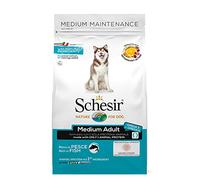 Schesir, Alimento Seco para Perros Adultos De Tamaño Mediano Línea Mantenimiento Sabor Pescado Croquetas - Saco De 3 Kg