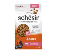Schesir Animal Monoprotein Adult, Croquetas para Gatos, Alimento Seco Monoproteico Completo y Equilibrado, Sabor Jamón, 1,5 kg