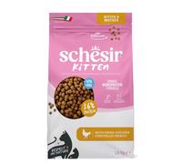 Schesir Animal Monoprotein Kitten, Croquetas para Gatitos, Alimento Seco Monoproteico Completo y Equilibrado, Sabor Pollo, 1,5 kg